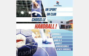 Un sport, un club, choisis le Handball !