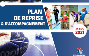 FFHandball - Plan de reprise et d'accompagnement fin de saison 2020/21