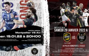 Matchs de Gala à Villefranche &amp; Villeurbanne