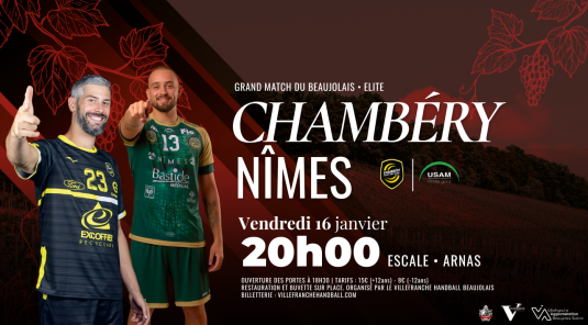 Grand Match du Beaujolais | Villefranche Handball Beaujolais